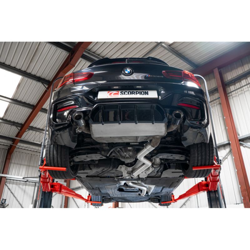 Tube de suppression résonateur SBMP086 Scorpion pour BMW M240i/M140i