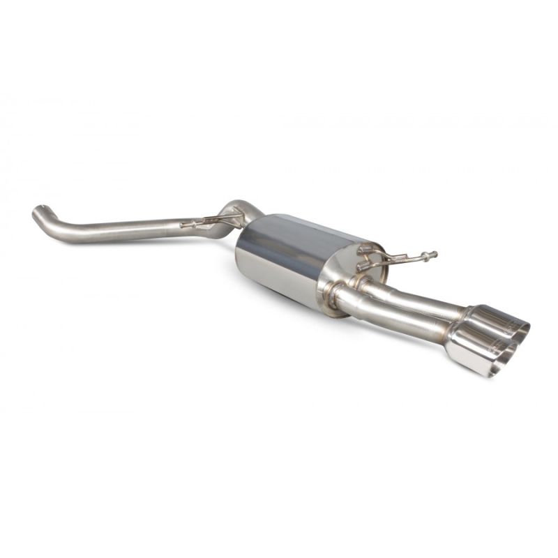Silencieux arrière SFDB078ECO Scorpion pour Ford Fiesta Ecoboost 1.0T 100/125/140 PS