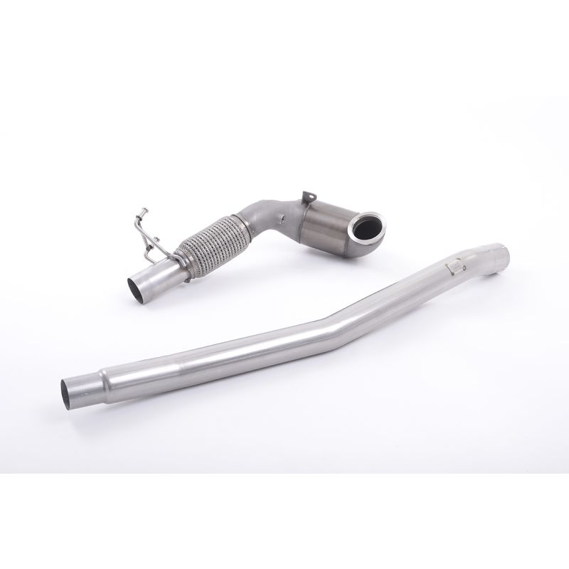 Downpipe et cata VAG 2.0 TSI/TFSI 300CV SSXVW386 Milltek pour Audi S3, Seat Leon, Volkswagen Arteon/Golf
