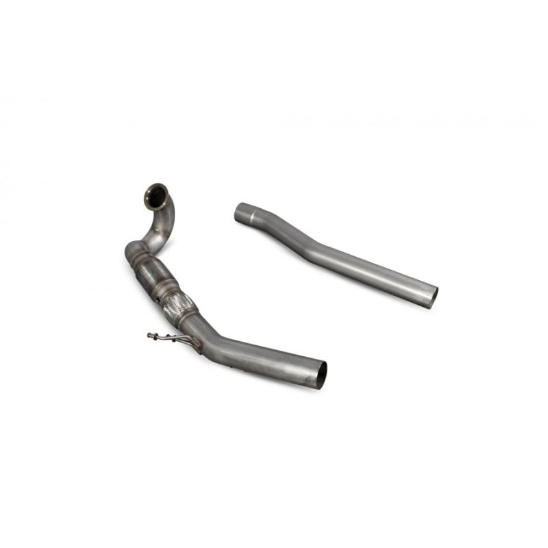 Downpipe + catalyseur sport SVWX054 Scorpion pour Volkswagen Golf R MK7.5/EOS, Audi TT/S3