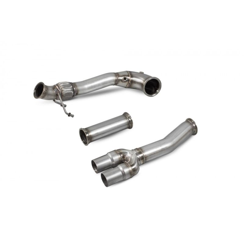 Downpipe + décatalyseur SAUC079 Scorpion pour Audi RS3 8V Facelift/TTRS MK3
