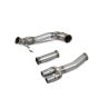 Downpipe + décatalyseur SAUC079 Scorpion pour Audi RS3 8V Facelift/TTRS MK3