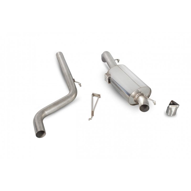Demi-ligne SVXS054 Scorpion pour Opel Corsa D OPC, Audi A3/S3, Volkswagen Golf V/VI