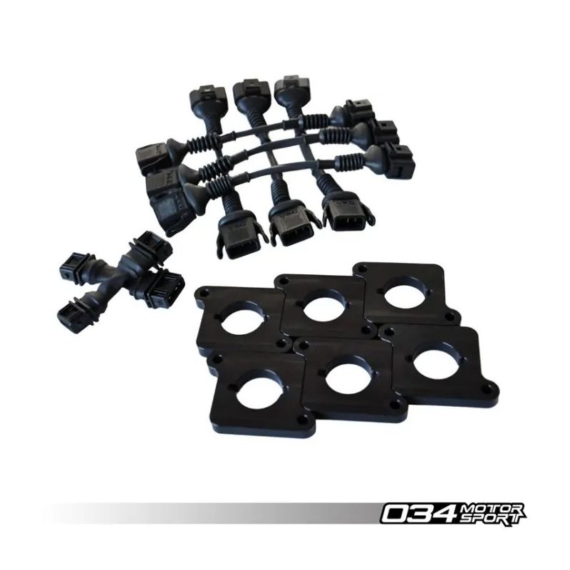 Kit de conversion de bobines FSI 2.0t 034-107-7000-BLK pour Audi S4/RS4 (2.7T B5), A6/Allroad (2.7T C5)