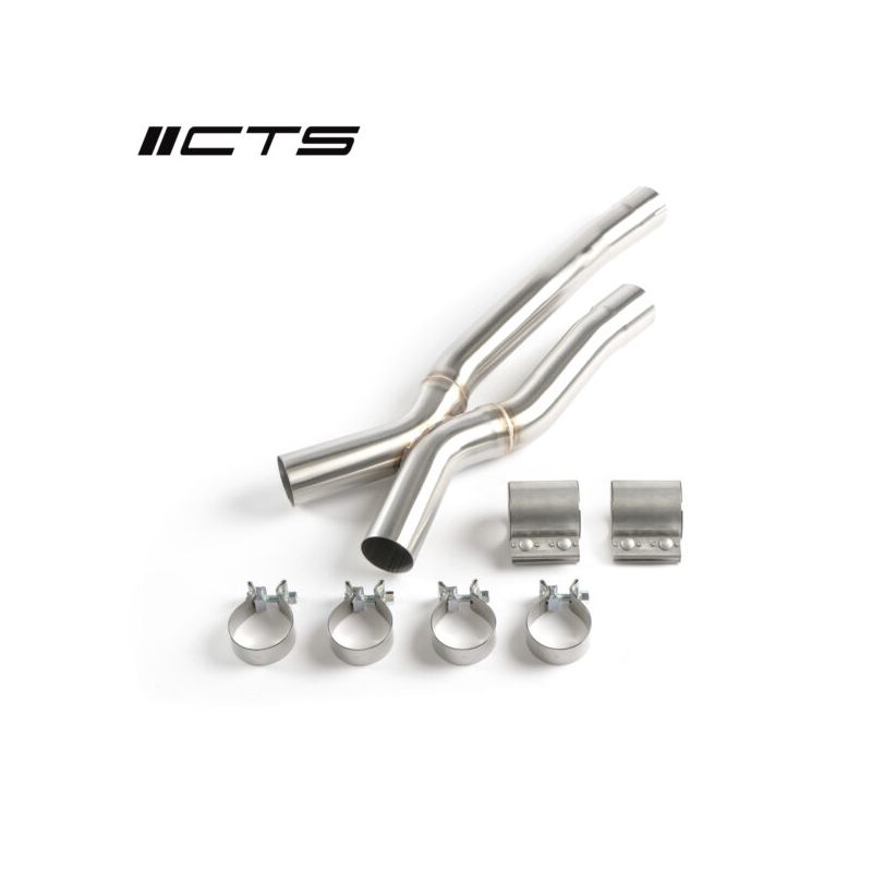 Tubes de suppression intermédiaire CTS-EXH-TP-0026 pour BMW X3M/X4M, X3M Competition/X4M Competition