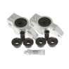 Silentblocs pour train arrière VWR54G72W Racingline pour VW Golf 5/6/7 GTI/R, Audi S3/TT, SEAT Leon, Skoda Octavia