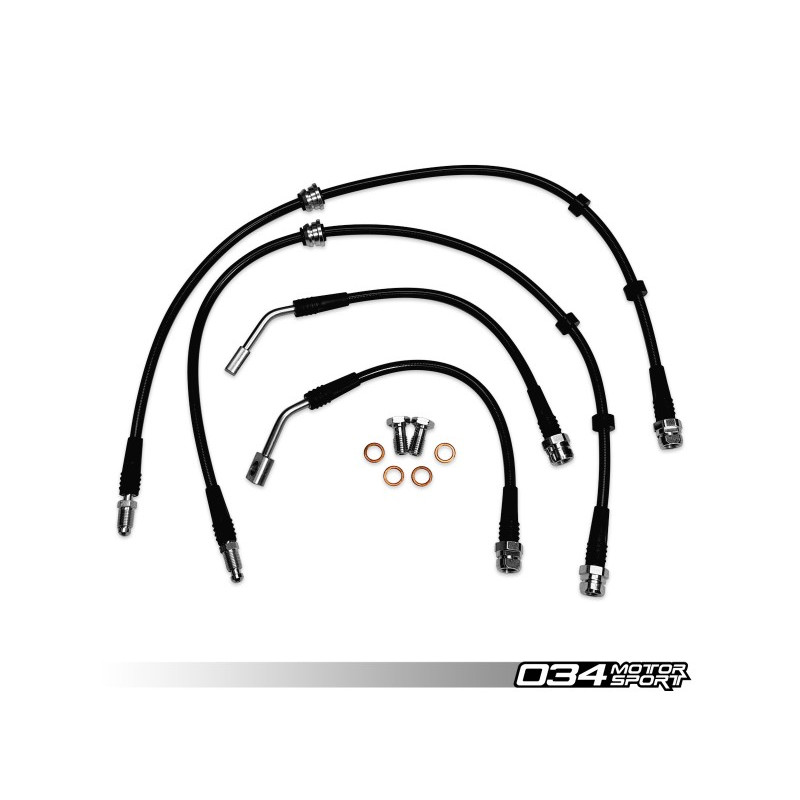Kit de durites de frein tressées en acier inoxydable, Audi RS3 8Y