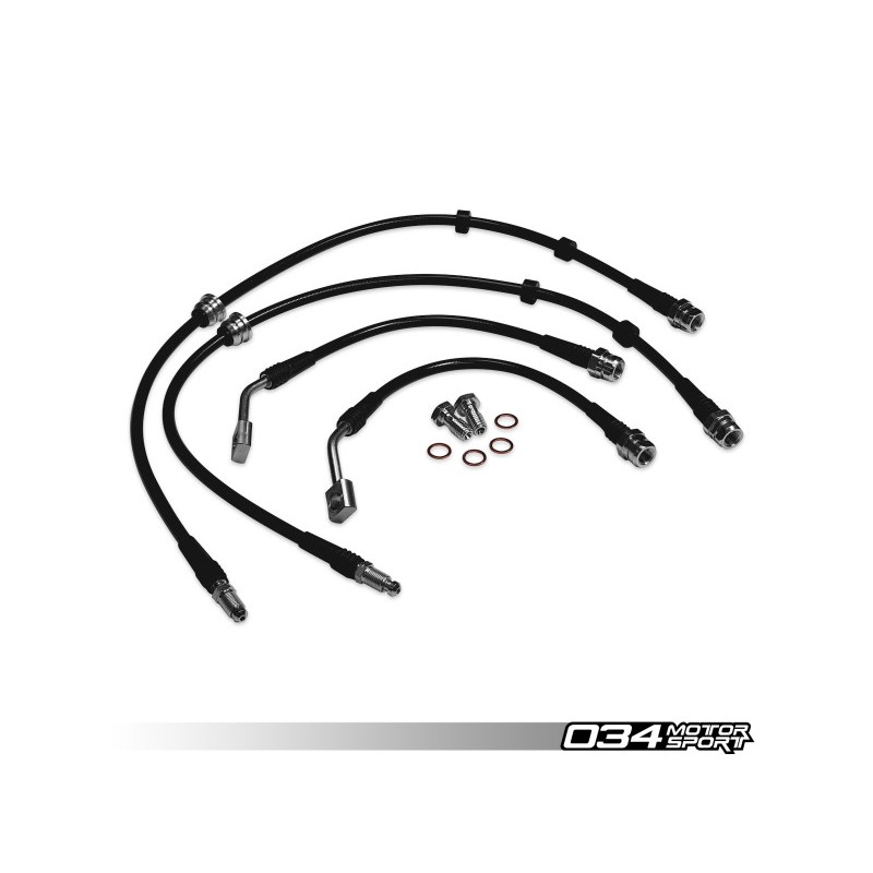 Kit de durites de frein tressées en acier inoxydable, Audi RS3 8Y