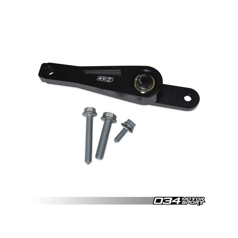 Support moteur en aluminium usiné 034Motorsport, Audi TTRS 8J boîte manuelle 6