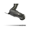 Tube d'échappement racing en acier inoxydable 034Motorsport pour Golf GTI Mk8
