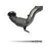 Tube d'échappement racing en acier inoxydable 034Motorsport pour Golf GTI Mk8