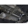 Darkside 2.5" inox Downpipe decatalizzato per piattaforma Mk5 1.9 TDI con turbo GT1749V