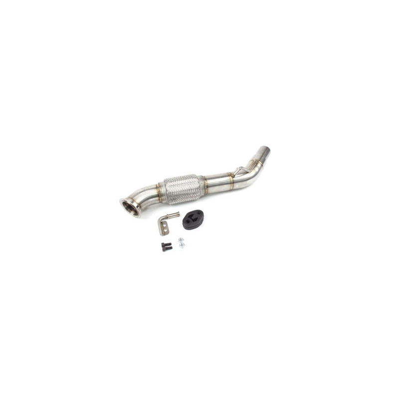 Darkside BMW N47 / N47N engines 2.5" stainless steel decat / Downpipe DPF delete