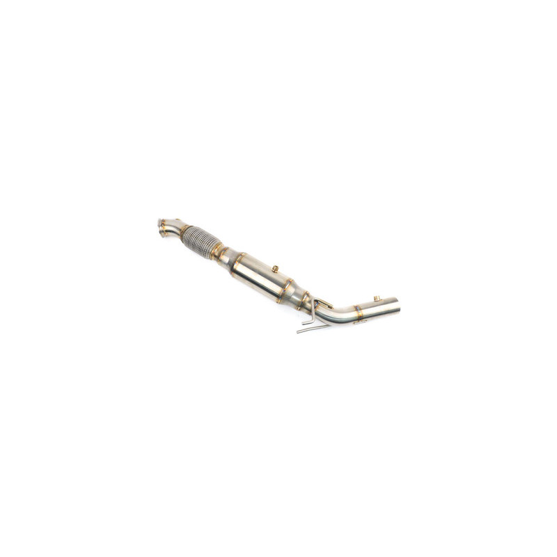 Darkside VW Crafter 2.0 TDI CR stainless steel Downpipe DPF Delete 2012-2016