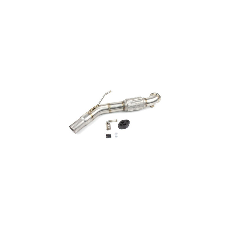 Darkside BMW N47 / N47N motores 2.5" acero inoxidable decat / Downpipe anulación FAP