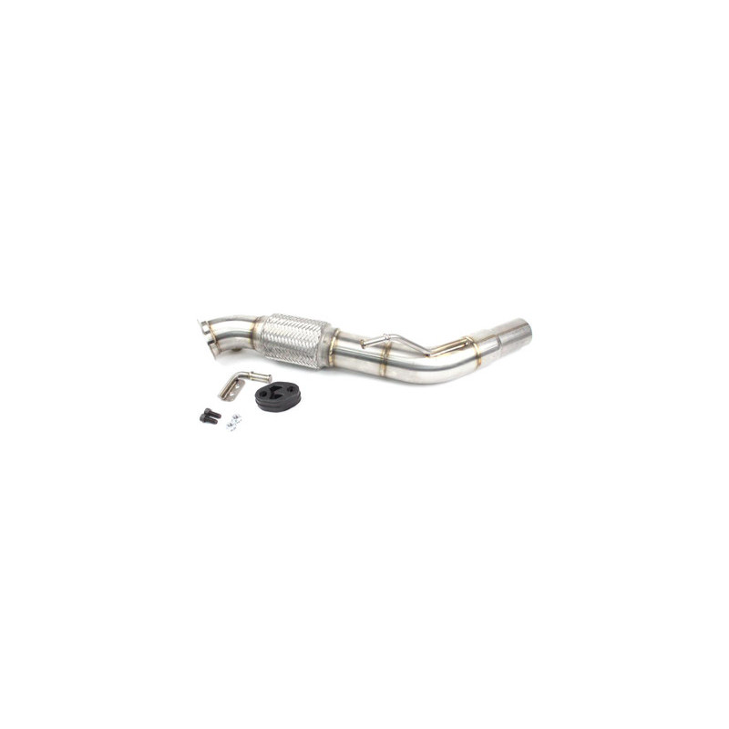 Darkside BMW N47 / N47N moteurs 2.5" inox décata / Downpipe suppression FAP