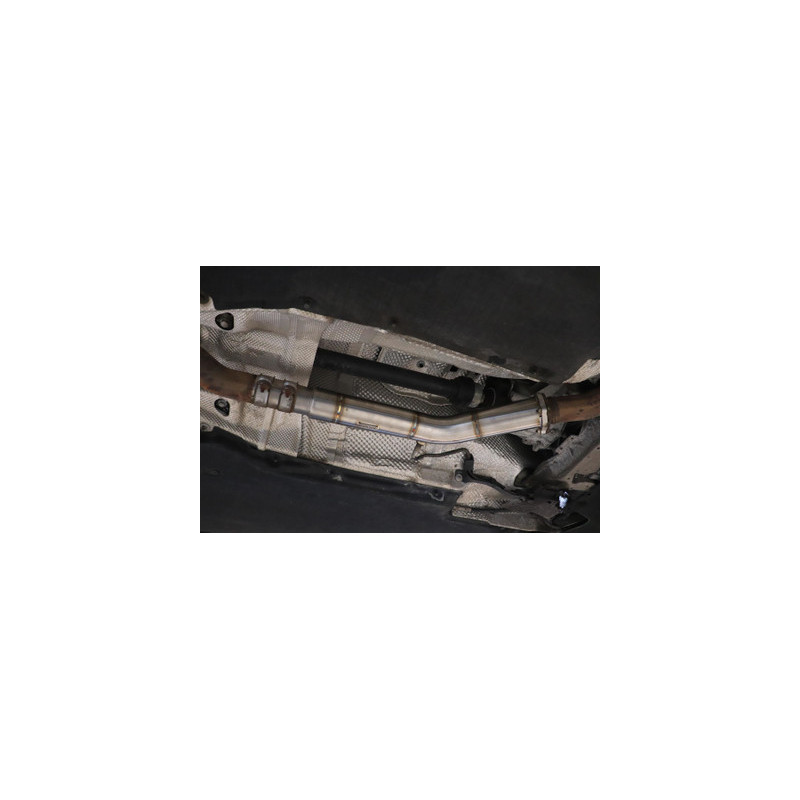 Darkside Catalytic converter delete pipe for Audi B8.5 / C7 platform 3.0 V6 TDI engines