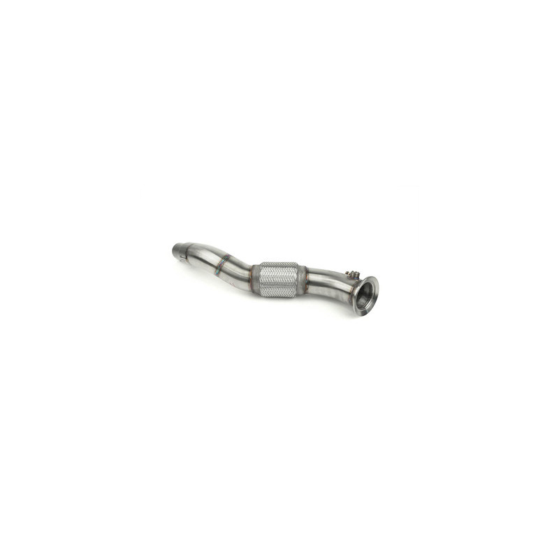 Darkside 3" Edelstahl-Downpipe DPF-Ersatzrohr für BMW 530d / 530xd