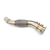Darkside BMW M57N2 motor x35d Downpipe 3" acero inoxidable anulación FAP