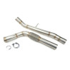 Darkside 2.5" Stainless Downpipe with Decat Pipe for VW Touareg 2.5 TDI