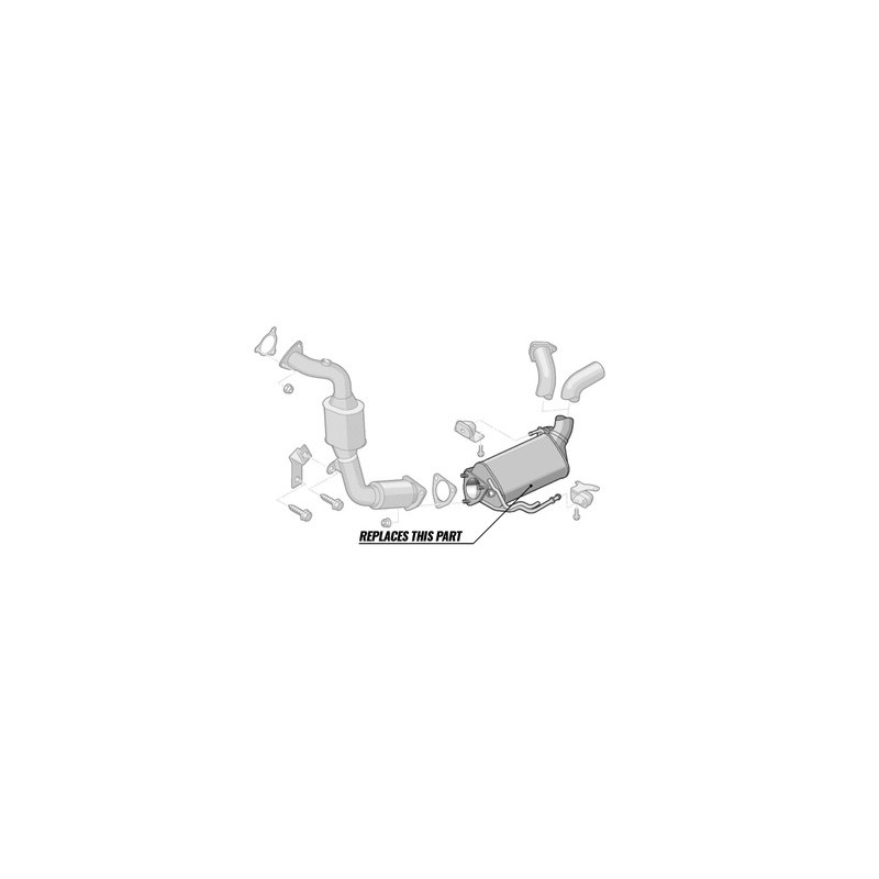 Downpipe Darkside 2.5" in acciaio inox con eliminazione DPF per VW Touareg e Audi Q7