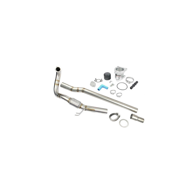 Darkside 2.5" Edelstahl-DPF-Ersatzrohr & AGR-Abschalt-Kit für CKRA US Spec