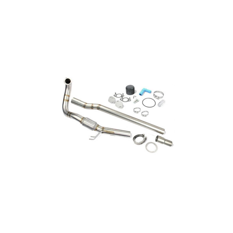 Darkside 2.5" inox eliminazione DPF e kit eliminazione EGR per CKRA US Spec