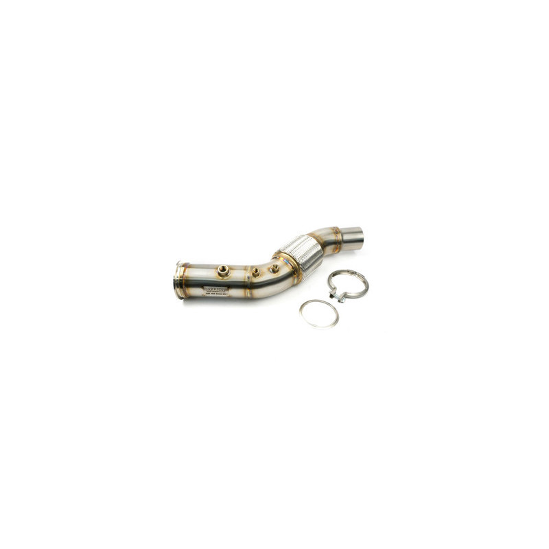 Darkside BMW N57 / N57N / N57Z 3.5" Downpipe DPF Delete, Straight Pipe