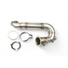 Darkside Audi V6 3.0 TDI piattaforma B9 / C8 3" acciaio inox DPF e catalizzatore primario, eliminazione catalizzatore Downpipe