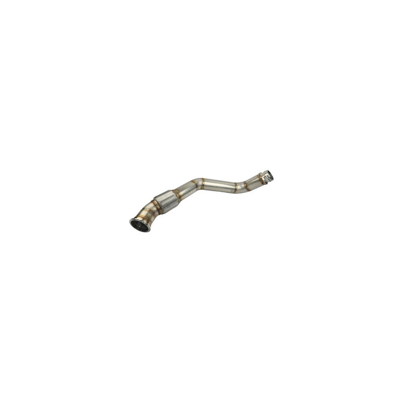 Darkside DPF- und Kat-Ersatzrohr 3.5" Downpipe für Porsche Panamera (971) 4.0 TDI DBUC