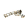 Darkside Anulación FAP y catalizador 3.5" Downpipe para Porsche Panamera (971) 4.0 TDI DBUC