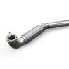 Darkside 2.5" inox Downpipe decat para VNT 1.9 TDI Caddy Mk2, Mk2 y Mk3 Golf