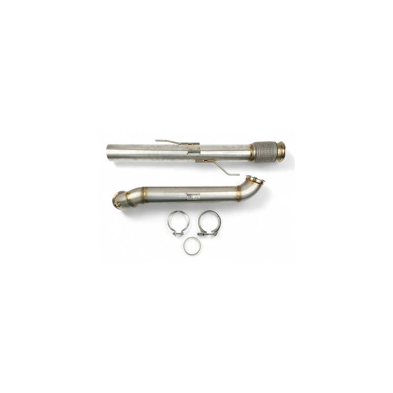 Darkside Amarok V6 3.0 TDI 3.5" DPF / Anulación catalizador downpipe competición - (solo para conexión a línea personalizada)