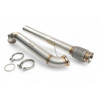 Darkside Amarok V6 3.0 TDI 3.5" DPF / Kat-Ersatzrohr Downpipe Motorsport - (nur für Anschluss an individuelle Anlage)