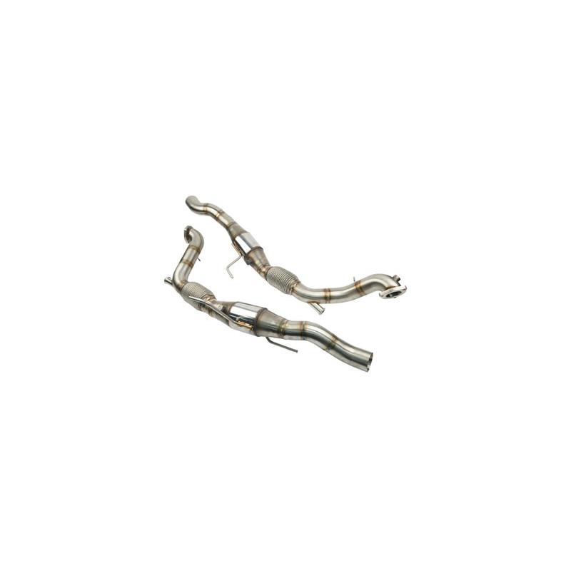 Darkside Porsche Cayenne 958.2 V8 4.2 TDI Downpipe Kit with Cat and DPF Delete