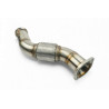 Darkside BMW G01 X3 / G02 X4 M40d B57 3.0d acero inoxidable 3" Downpipe anulación FAP