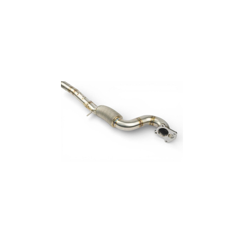 Darkside 2.5" Stainless Steel Decat Downpipe for Audi A2 1.4 TDI AMF