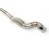 Darkside 2.5" inox Downpipe tubo decat para Audi A2 1.4 TDI AMF