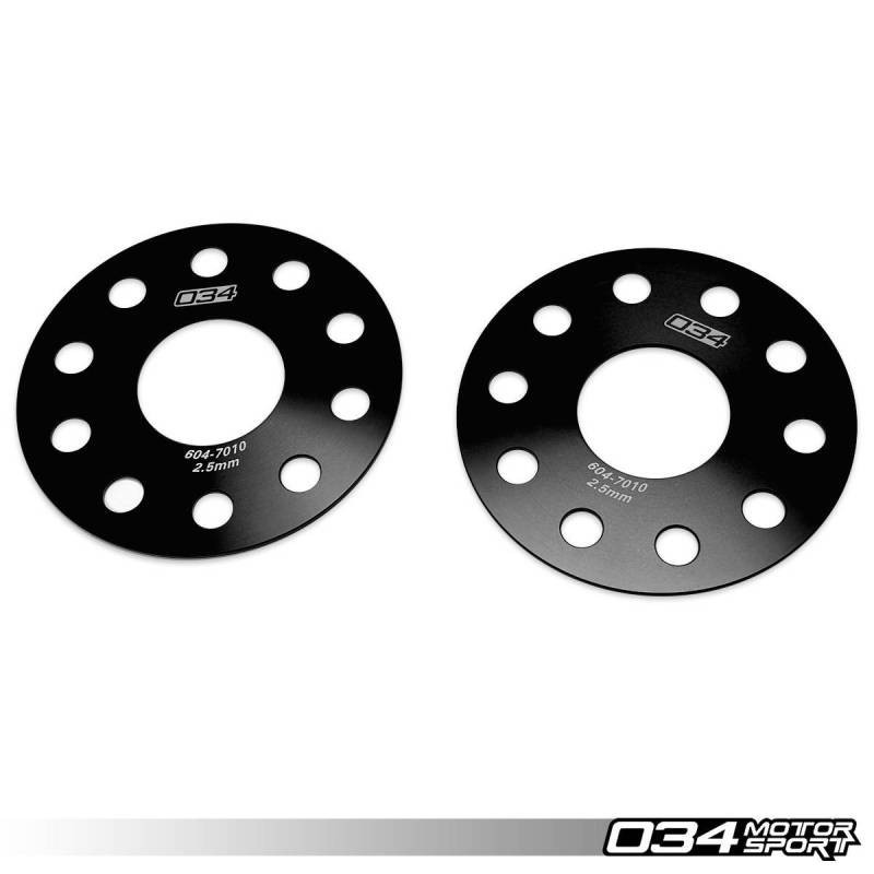 Whl Spcr, Pair, 2.5mm, 5x112, 57.1