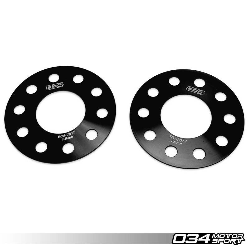 Whl Spcr, Pair, 2.5mm, 5x112, 66.6