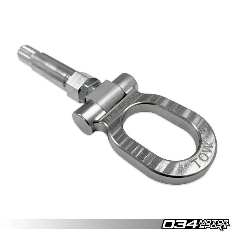 Crochet de Remorquage Inox 105mm 034Motorsport – Audi MQB/B8/B8.5/B9 et VW MQB