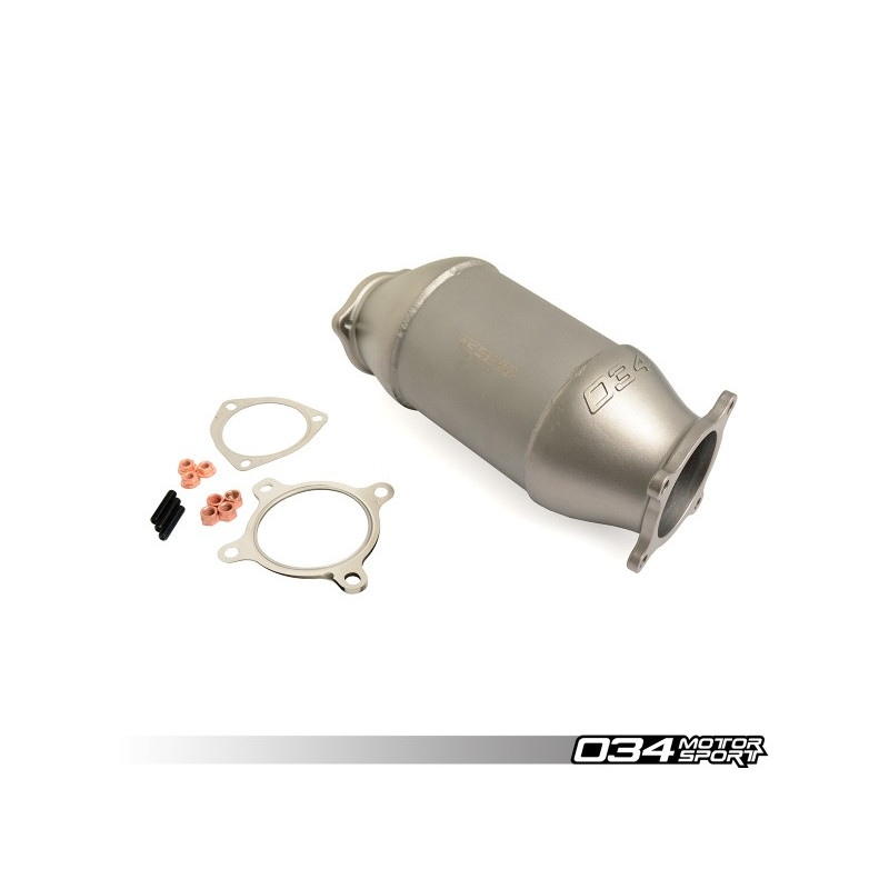 High Flow Cat 034 motorsport pour B9 Audi A4 2.0T