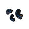 SIL HOSE, 90D 2.5in90D 2.5"" H