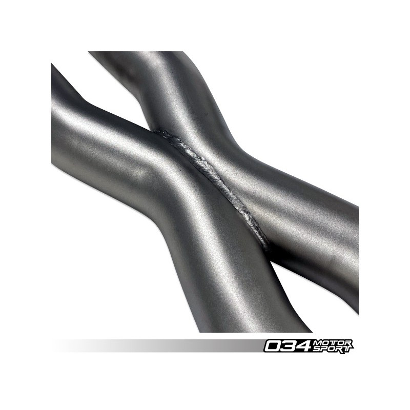 Suppression Résonateur Res-X et X-Pipe 034Motorsport – Audi B9/B9.5 S4 3.0T