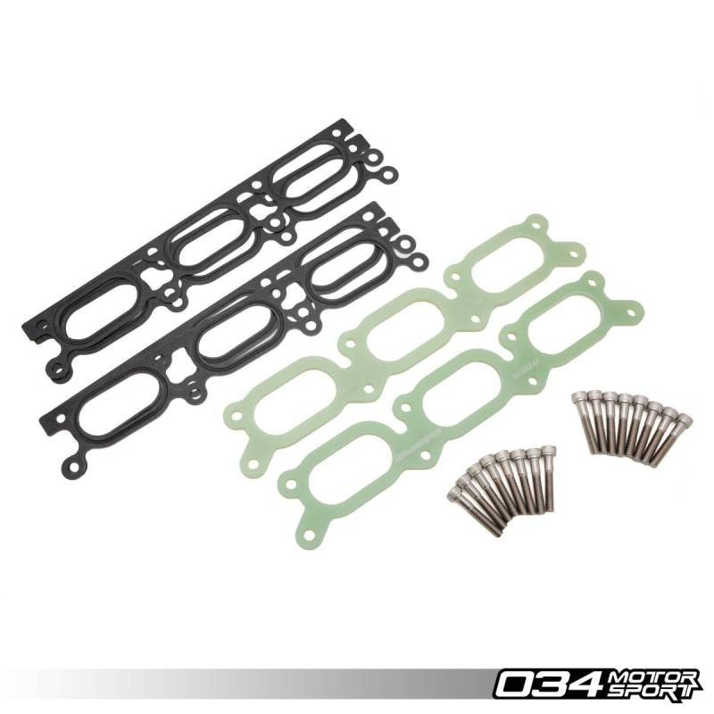 Entretoise Collecteur d'Admission Phénolique 034Motorsport – Audi B5 A4/S4/RS4 et C5 A6/Allroad 2.7T/2.8L 30V (Grand Modèle)