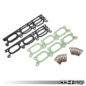 Phenol-Distanzstück für Ansaugkrümmer 034Motorsport, Audi B5 A4/S4/RS4 und C5 A6/Allroad 2.7T/2.8L 30V
