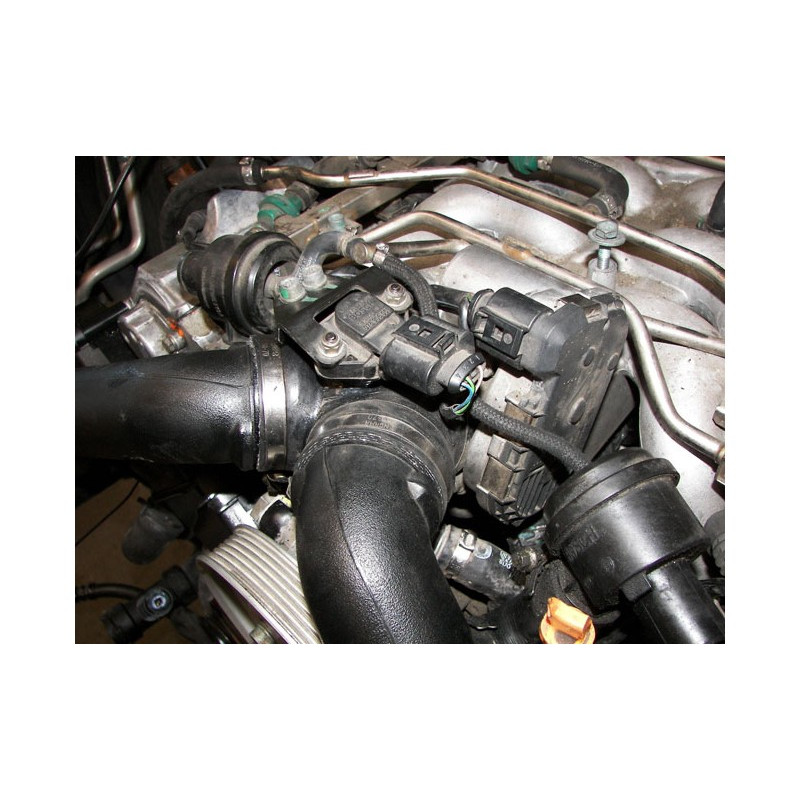 HOSE, SIL, TB INLET, 2.7TT RED2.