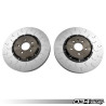 Kit 2-Piece Floating Front Brake Rotors 375x36mm 034Motorsport, Audi B9/B9.5 RS5 and 4M/4M.5 Q7/Q8