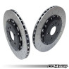 Floating Rear Brake Rotor Kit, 2 Pieces, 330x22mm 034Motorsport: Audi B9/B9.5 S4/S5/SQ5