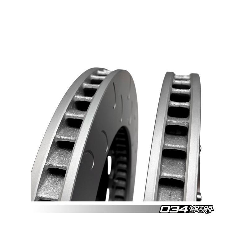 Kit Discos de Freno Delanteros Flotantes 2 Piezas 400x38mm 034Motorsport: Audi C7 S6/S7
